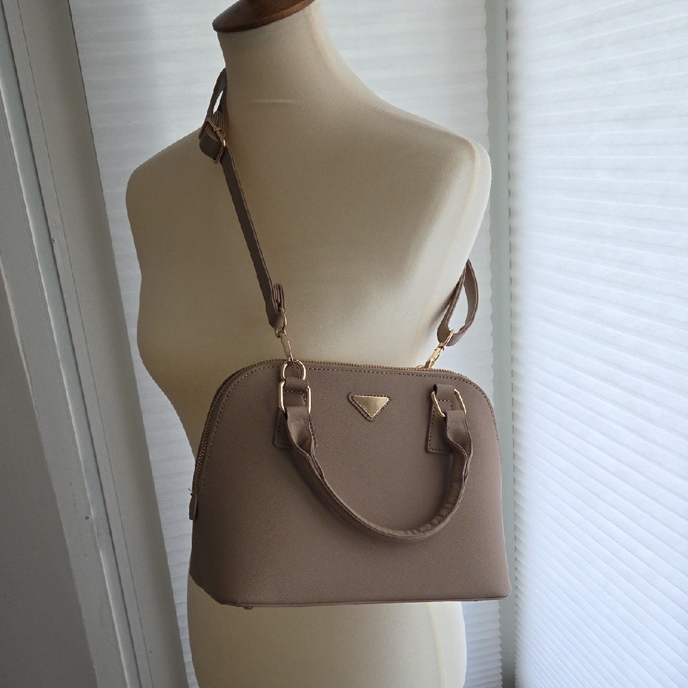 Elegant Taupe Handbag
